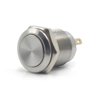 Interruptor de botón pulsador de metal SLJ utilizado en dispositivos médicos de 12 mm
