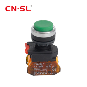 Interruptores de botón salientes de 22 mm con bloqueo automático y reinicio automático SLA7M