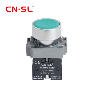 Interruptor de botón pulsador de uso industrial SLA5BE de 22 mm