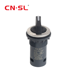 Interruptor selector 1NO+1NC de 2 posiciones de forma pequeña