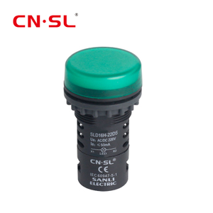 Luz indicadora de plástico de alta calidad SLD16H 22 mm 