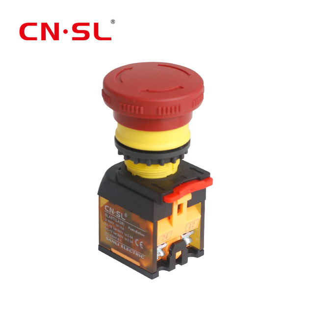 Interruptor de encendido y apagado de emergencia, liberación de rotación de bloqueo de 22MM, interruptor de encendido y apagado, interruptor de alimentación de PC